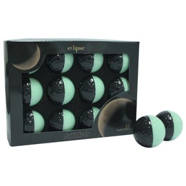 Nitro NEC12BLKMIN Eclipse Golf Balls, Black/Mint