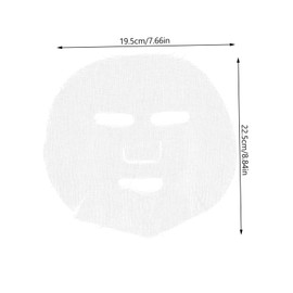 FOMIYES 50pcs Reusable Facial Mask Sheets for Skincare Comfortable Moisture Gauze Masks for Beauty Salons and Home Use Hydrating and Gentle Skin Types