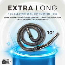 Compact and Tristar Non-Electric Wire Reinforced Hose with Chrome Metal Ends