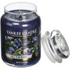 Yankee Candle Blueberry Scented, Classic 22oz Large Jar Single Wick
