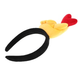 Ipetboom Valentine's Day Heart Headband Handmade Hairband Day Heart Headband Festive Headwear for Women