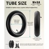GLDYTIMES 10x3 Tire 255x80 80/65-6 Off-road Rubber Inner Tube Replacement