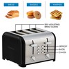 Kenmore 40603 4-Slice Toaster with Dual Controls in Black