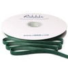 Ribbli Forest Green Velvet Ribbon 3/8 Inches Continuous 25 Yard