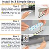 Deiss Pro Paper Towel Holder – Under Cabinet, Wall Mount,