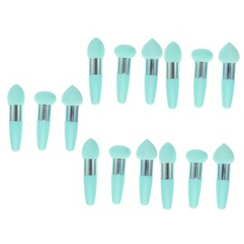 Baluue Sets Handheld Makeup Sponge Brush Handle Portable Soft Puff for Women for Foundation Concealer Pcs