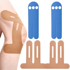 atnayo 4PCS Knee Tape Set, Wrist Patch and Elastic Waterproof Knee Tapes