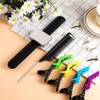 Eleqldwen 8 PCS Parting Ring Hair Selecting Ring 6 Hair