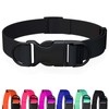 Waterproof Dog Collar, Odor-Proof and Easy to Clean Rubber Dog