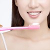 Healeved 10pcs Large Head Travel Toothbrushes for Adults Firm Plastic