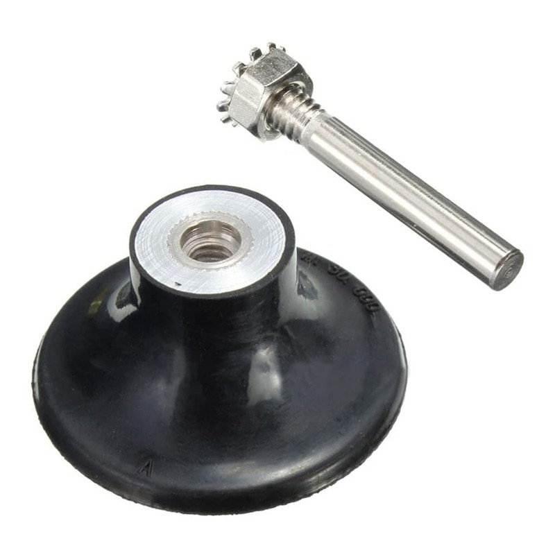 Bestgle 2pcs 2" Diameter Disc Pad Holder Roll Lock Sanding