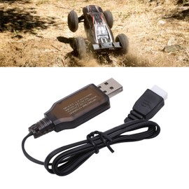 Fayelume RC Car Charger, 7.4V Battery Charger, RC Car Battery Charger, 1000mA Lipo Battery USB Charging Cable for 1/16 Remote Control Car
