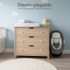 Silla Mecedora Bouncer Eléctrica con Música y Mosquitera Columpio Cómodo