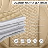 truckerset Car Seat Covers Full Set, Leather Seat Covers for