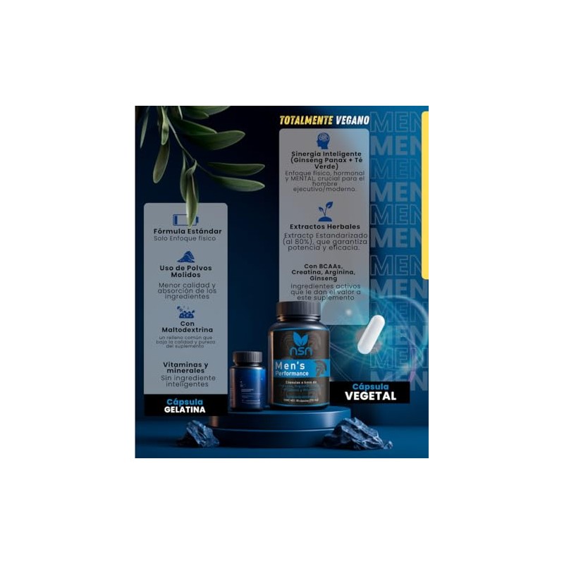 Nsn Multivitaminico Hombre Vitaminas Minerales Por Timo Grote Hombres Que