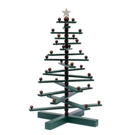 Wood Christmas Tree, 2ft tall ornament display