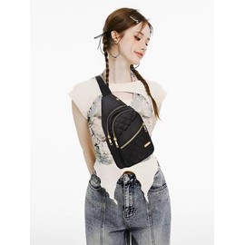 AOSTIHOT AOSTIHOT Crossbody Small Sling Backpack Sling Bag for Women Men, Chest Bag Daypack Crossbody for Travel Sport Running Hiking