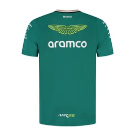 Aston Martin F1 2025 Men's Team Tshirt Green - Size: L