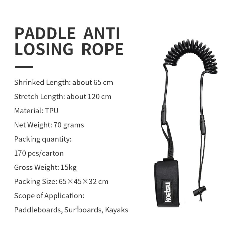 KOETSU SUP Surf Paddle Board Paddle Anti-lost Rope Elastic Rope