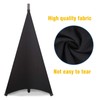 Speaker Stand Cover DJ Tripod Stretch Skirt Adjustable Stretchable Polyurethane