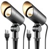 Junview 30W LED Spotlight Outdoor 120V Waterproof Spot Light 3000LM