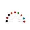 Classic Roll Lollipops-All 9 Assorted Fruit Flavors With Chocolate Center-1
