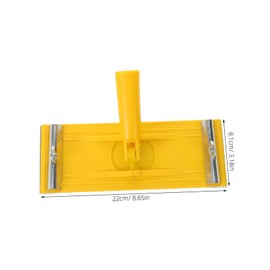 Operitacx Drehbarer Sandständer Mit Teleskopstange Schleifpapier-polierständer Handschleifklotz Schleifklotz Aus Holz Flexibler Schleifklotz Schleifpapier-schleifhalter Schwamm Yellow