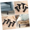 jojofuny Bed Leg Extenders 6pcs Height Extendable Table Legs Easy