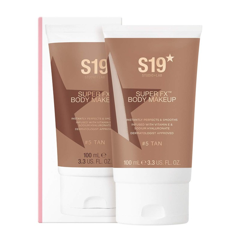 S19 SUPER FX Body Makeup, TAN - Smoothes & Evens