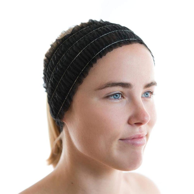 100 diademas faciales desechables para spa envueltas individualmente