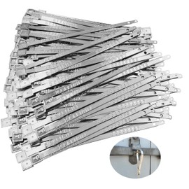 STYLIGHT - 500 Metal Truck Seals, Shipping Seals, Metal Trailer Seals, Numbered Sequentially (500 Pack)