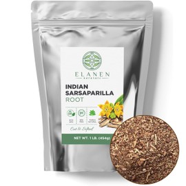 Sarsaparilla Root 1 lb. (16 oz.), Contains Organic Sarsaparilla Root in non-BPA Packaging, Hemidesmus Indicus, Sasparilla Root Organic, Sarsaparilla Herb, Cut & Sifted