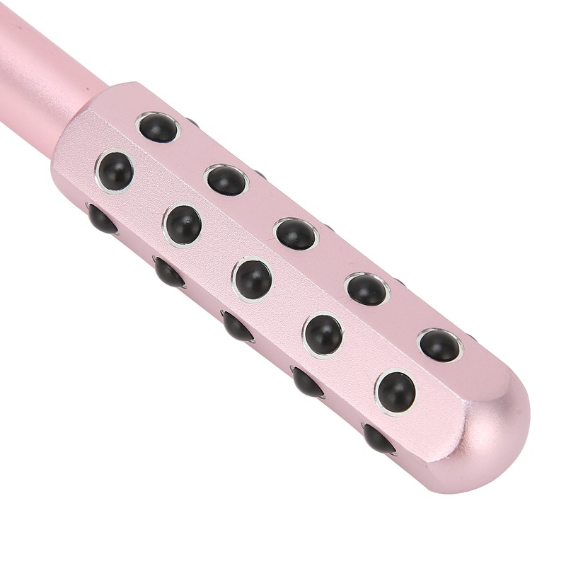 Facial Roller Relieve Wrinkles Germanium Stones Natural Jade Face Massage