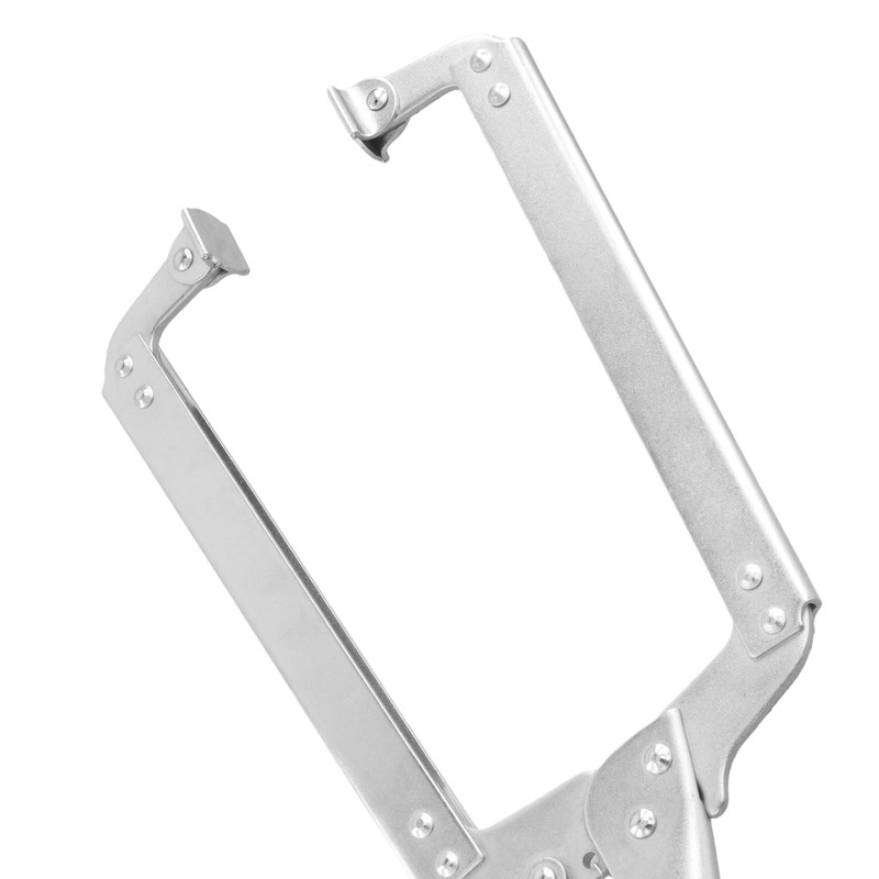 4 PCS 18 Inches C-clamp Locking Pliers with Swivel Pads,