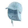 Sterntaler Fish Peaked Cap with Neck Protection and Tie Band