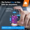 TSA Approved Cable Luggage Locks, Re-settable Combination with Alloy Body