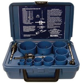 13PC BLU-MOL HOLE SAW SET