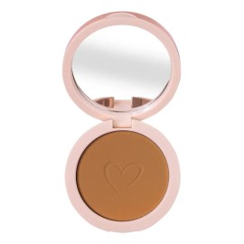 Polvo Compacto Fijador Pretty Pressed Beauty Creations Tono Cinna´minute