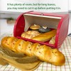 X458 Metal Bread Box/Bin/kitchen Storage Containers with Roll Top Lid