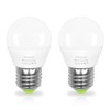 6W E26 Small Globe LED Bulb 60W Equivalent G45/A15 E26