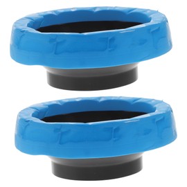 Gatuida 2pcs Toilet Wax Ring Replacement Premium Toilet Gasket Seal for Home and Office Leakage Strong Adhesion Easy Installation