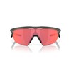 Oakley OO9403 Sphaera Polarized Rectangular Sunglasses, Matte Grey Smoke/Prizm Trail