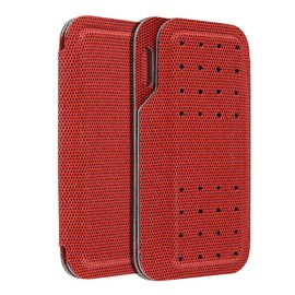 Carrying case for Kardia Mobile EKG Monitor - Travel Kardia Case Fits in Pocket, Features Magnetic Closure Easy to Use on The Go, NOT Fit KardiaMobile 6L,Red