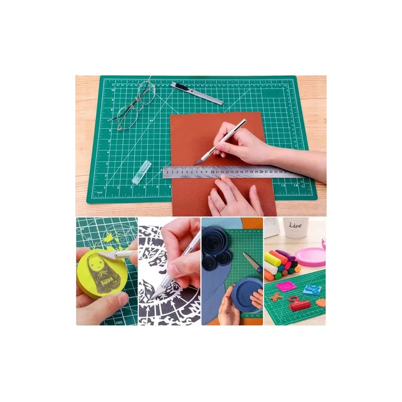 Esterilla de Corte A3 Autocurable para Scrapbooking y Manualidades