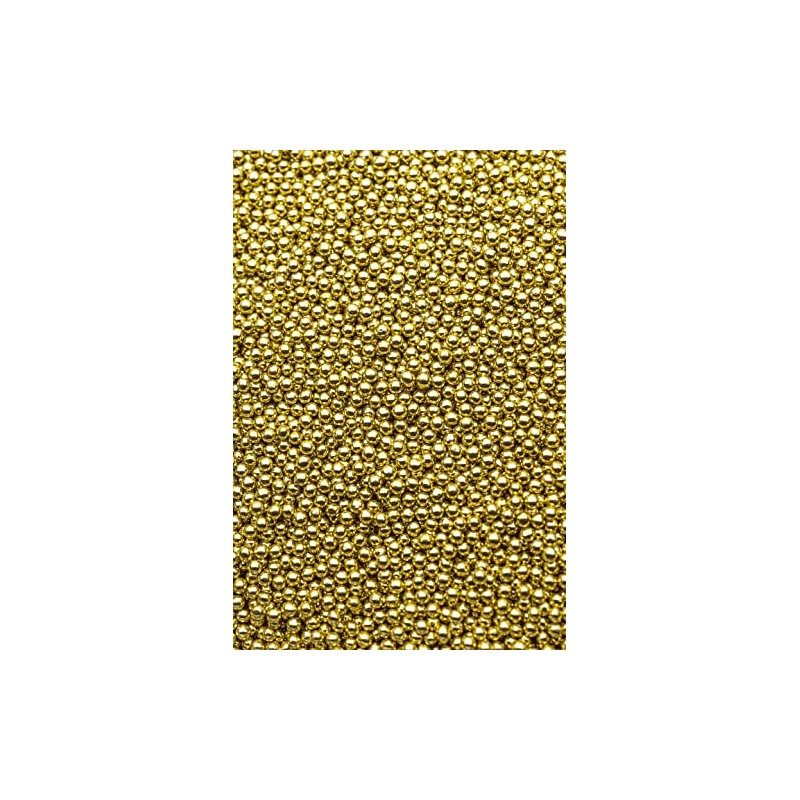 SPRINKLY - Metallic Pearls - Gold - 4mm - 30g