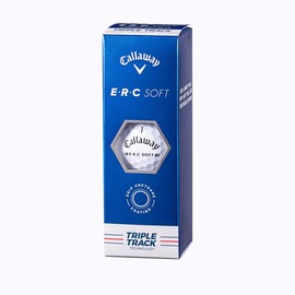 Callaway Golf Balls ERC SOFT Ball Sleeves (Pack of 3) (White/FF/Men's)