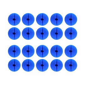 EXCEART Sponge Clown Nose 50pcs Foam Nose Blue Sponge Clown Nose Cosplay Nose Circus Clown Nose for Comic Costume Cosplay Clown Party Carnivals Nose (Blue) Circus Party Favor