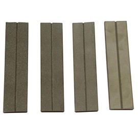 EZE-LAP (Model 31) Set of 4 Diamond Stones SF, F, M, and C - 1" x 4" x 1 ⁄ 4" - Made In USA