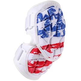 Cienfy Batter's Forearm Elbow Guards for Baseball and Softball, Elbow Pads for Youth and Adult (Flag Youth-S)
