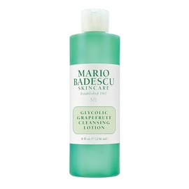 Mario Badescu Loción limpiadora glicólica de pomelo para pieles mixtas y grasas | Tónico exfoliante que limpia profundamente |Formulado con ácido glicólico y extracto de pomelo| 236 ml